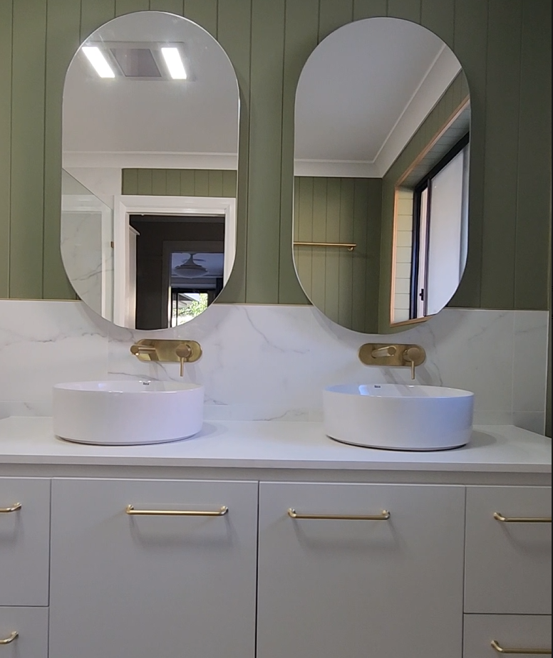Green VJ Bathroom Renovation – Kotara